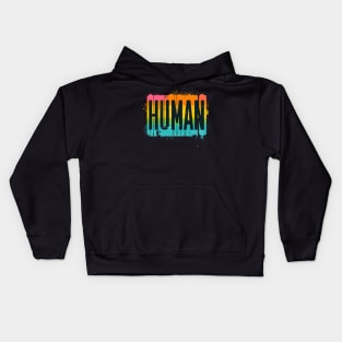 We are all humans LGBT Kids Hoodie